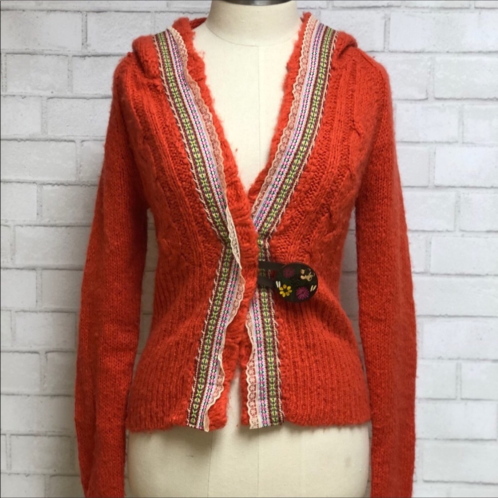 *NWOT* Gorgeous Free People Woven Sweater/Cardigan